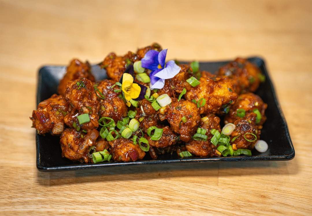 Gobi Manchurian in Cumming, GA: Manchurian vs Chilli vs 65 at Bhimas Pure Veg