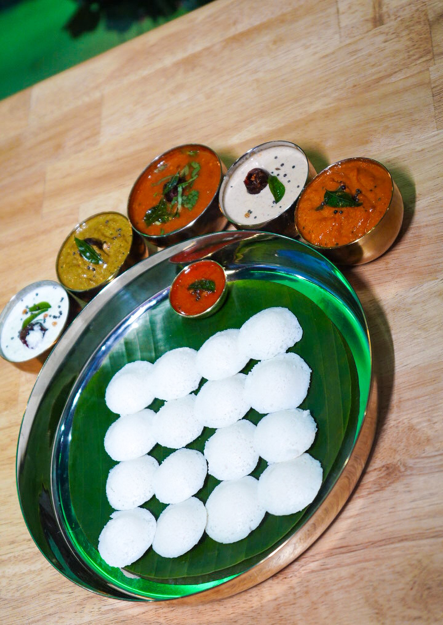Idli in Cumming, GA: Madurai Malli, Thatte and Chitti Styles at Bhimas Pure Veg
